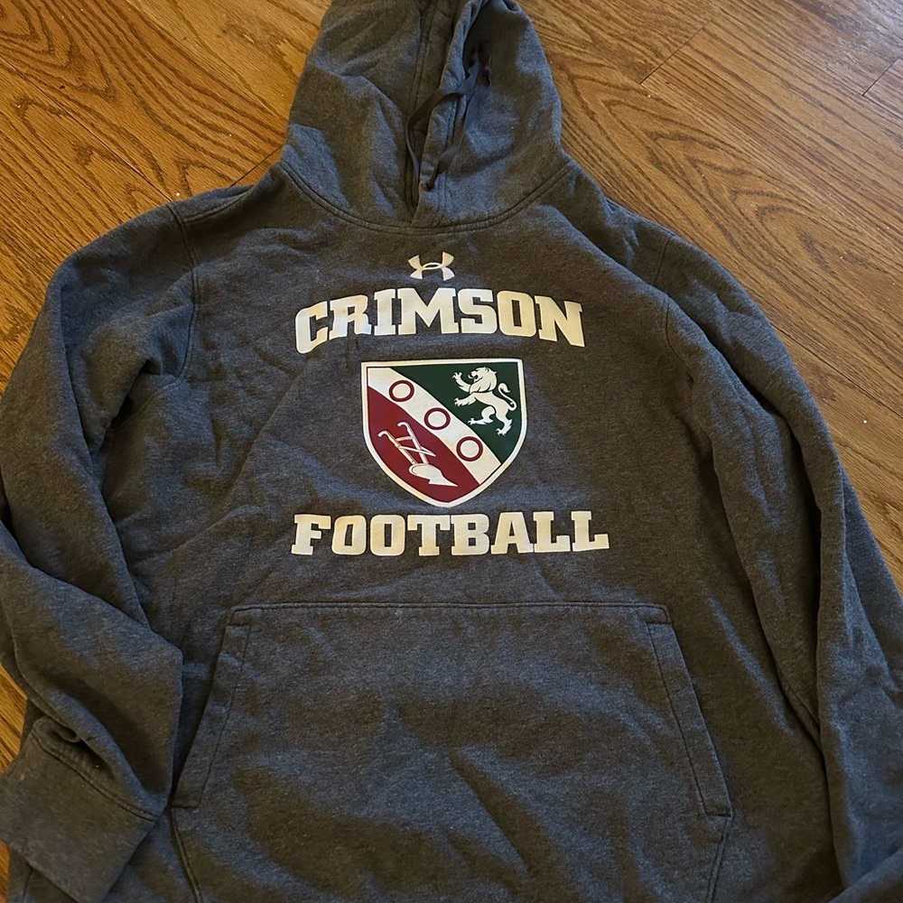 high school football sweatshirt vintage